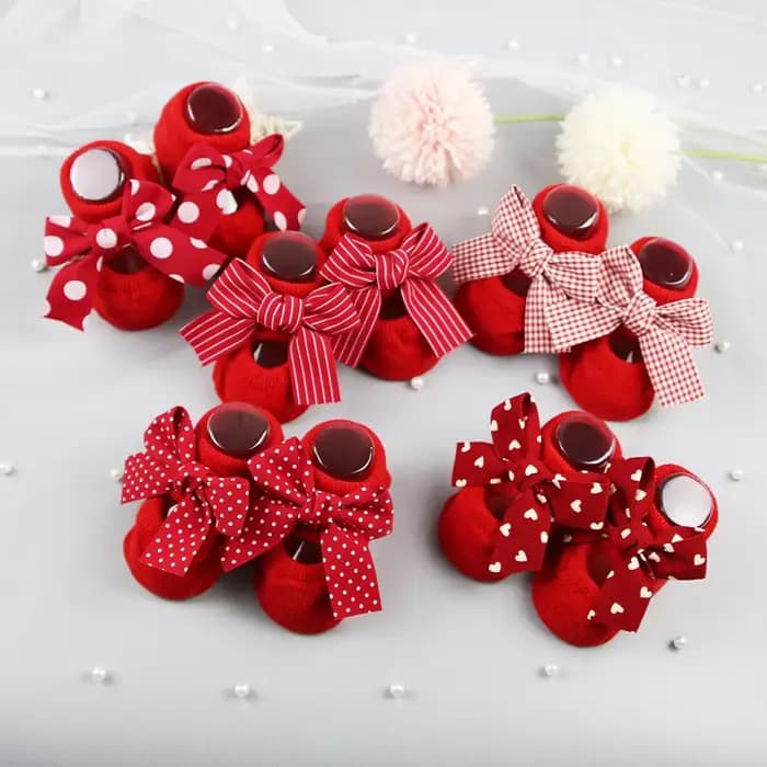 Chaussettes bébé nouveau-né mignon fille princesse