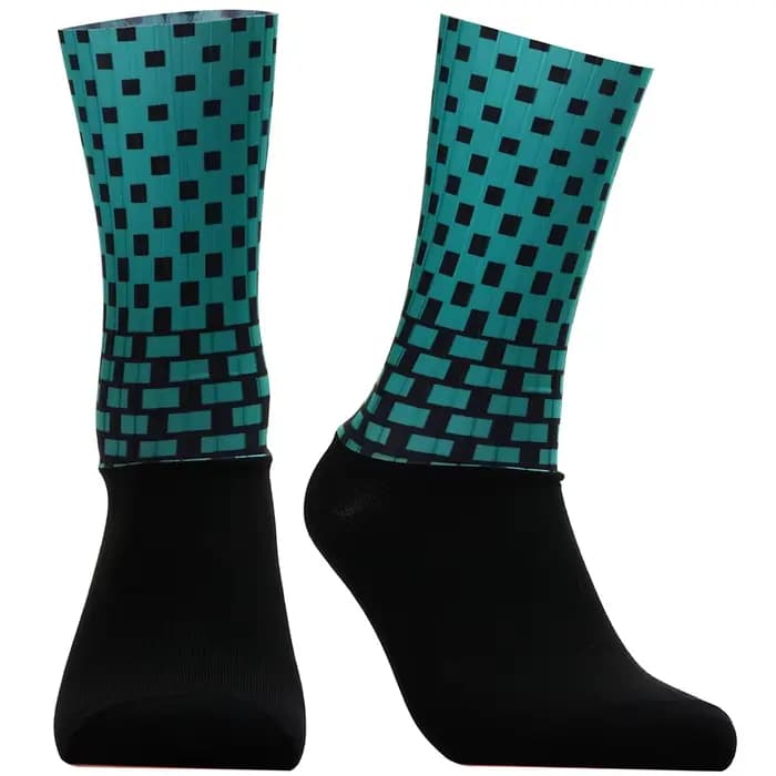 Compressionprint qualité marque professionnelle Sport Pro chaussettes de cyclisme