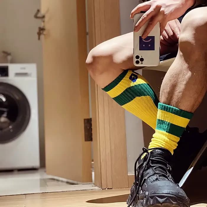 Chaussettes mode Calcetines Hombre Meias