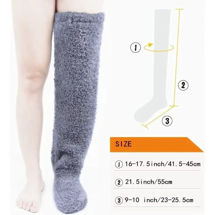 Bas de pieds chauds d'hiver pour femmes et hommes