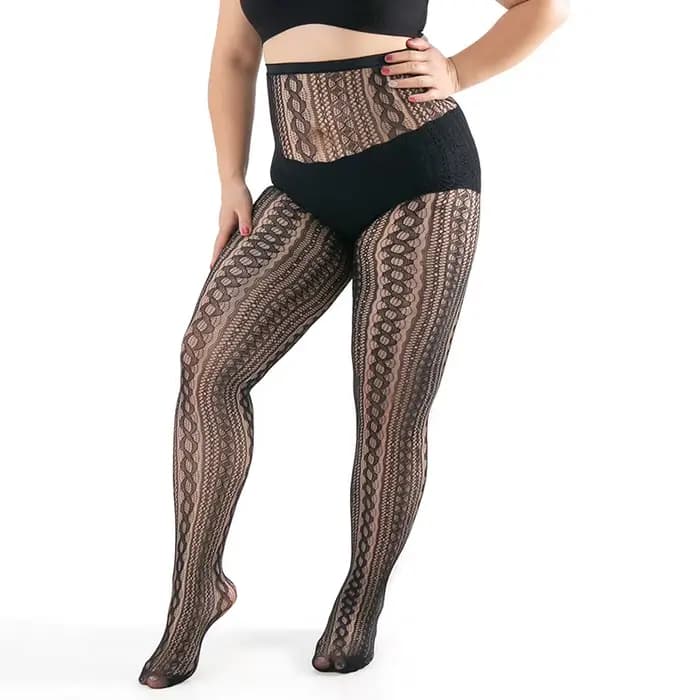 Collants grande taille Anti-crochet résistant aux déchirures Super élastique magique sans couture