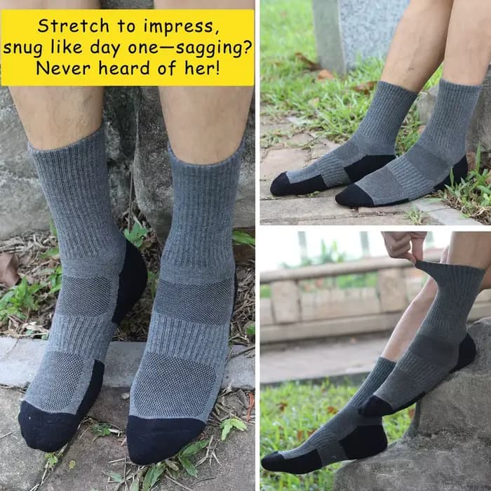 1/3/6 paires de chaussettes de randonnée épaisses pour hommes et femmes
