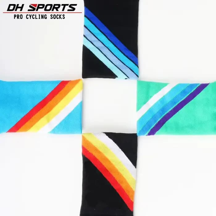 DH SPORTS-Chaussettes de cyclisme professionnelles pour hommes et femmes