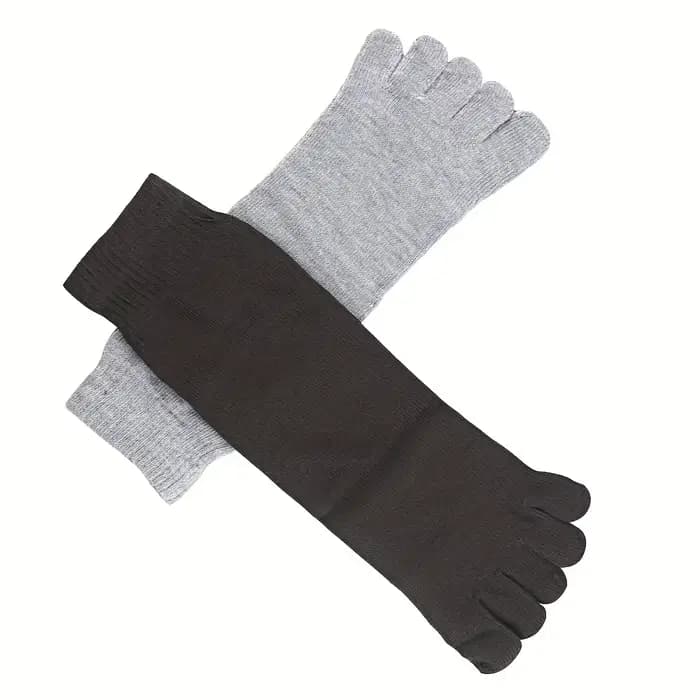 5 paires de chaussettes à cinq doigts pour hommes