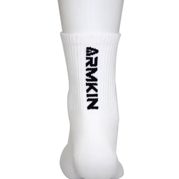 ARMKIN 5 paires hommes chaussettes couleur blanc/noir haute qualité femmes Sport