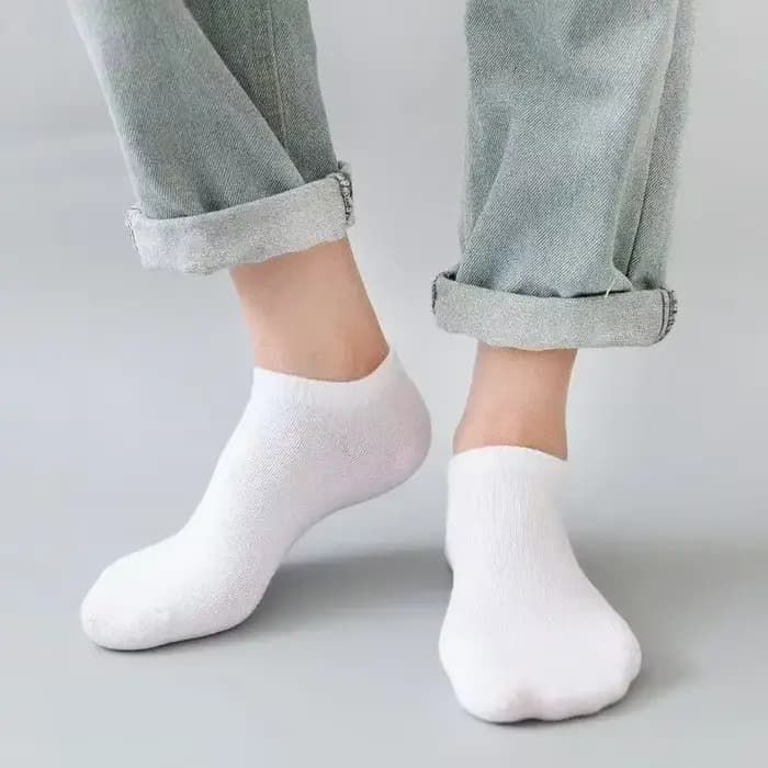 5 paires de chaussettes bateau unisexes décontractées
