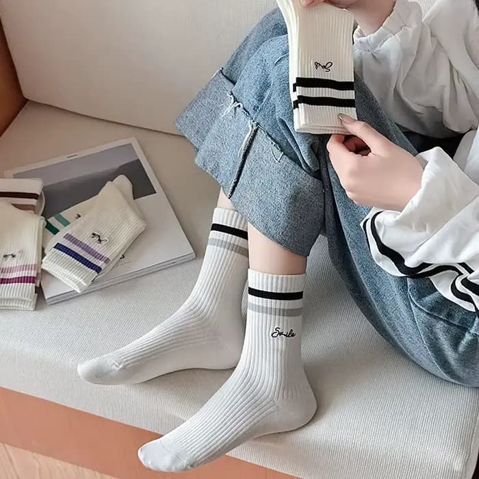 Chaussettes pour femmes nouveau printemps été filles sport maille
