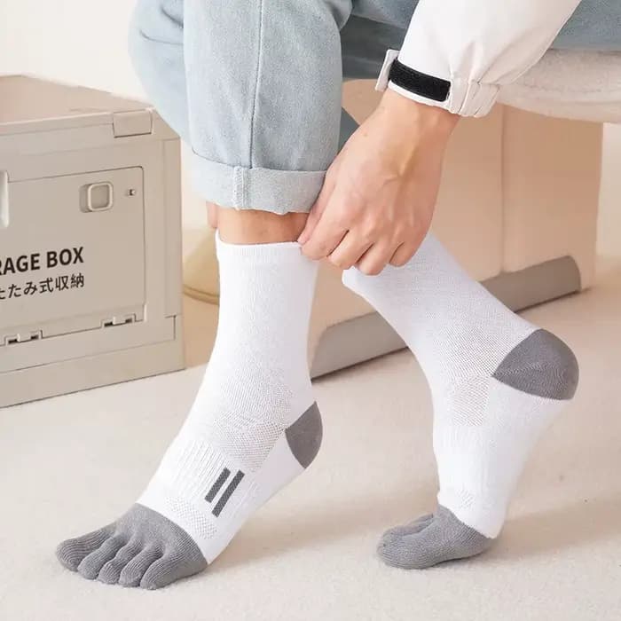 Chaussettes de Sport à cinq doigts pour hommes