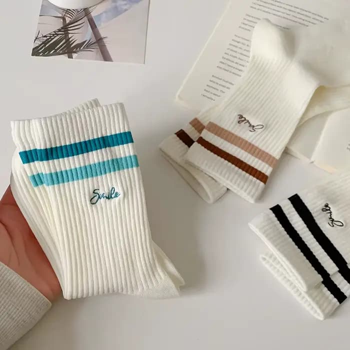 Chaussettes pour femmes nouveau printemps été filles sport maille