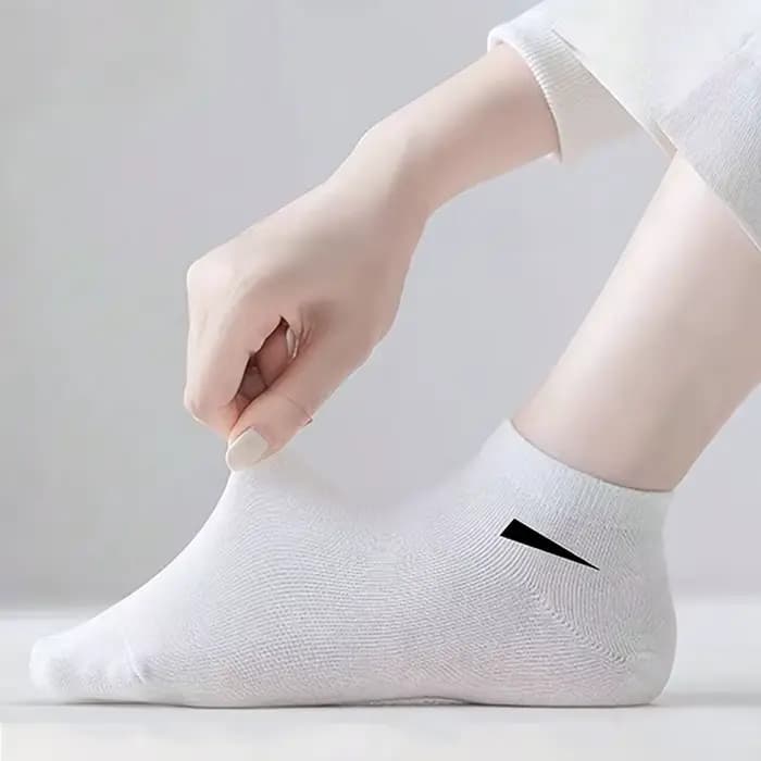 10/20 paires de chaussettes basses pour hommes et femmes
