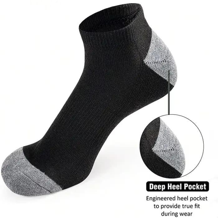 1/5/10 paires de chaussettes confortables et respirantes
