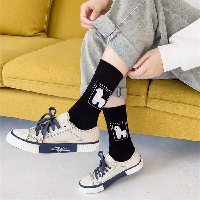 Chaussettes en coton doux HpronosAlpaga pour femmes