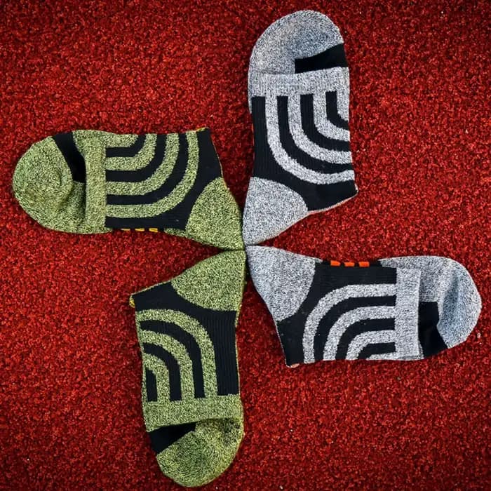 5 paires de chaussettes de sport en tissu éponge Coolmax