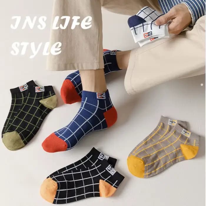 Dreamlikelin 5 paires de chaussettes pour hommes