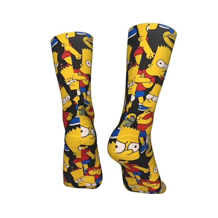 Chaussettes Bart des Simpsons