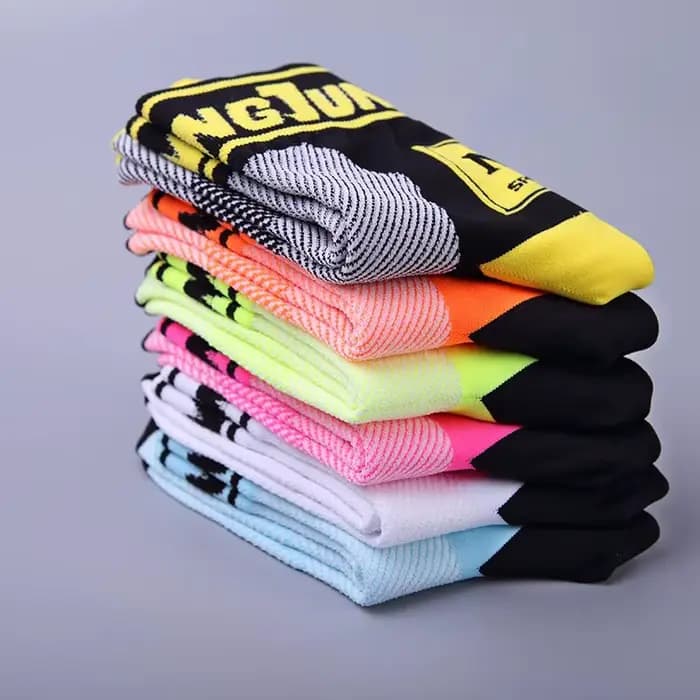 Chaussettes de cyclisme hommes/femmes Sport de plein air athlétique cheville chaussette respirant séchage rapide
