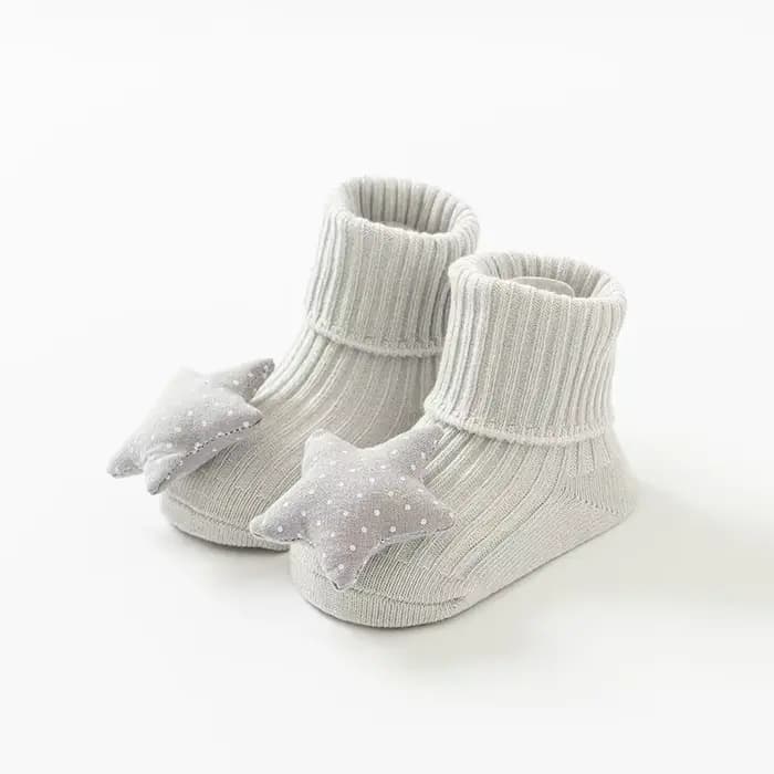 Chaussettes antidérapantes pour bébé de 0 à 3 ans