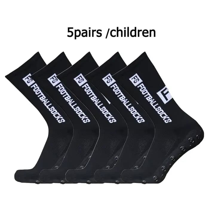 Chaussettes de football respirantes pour enfants et adolescents