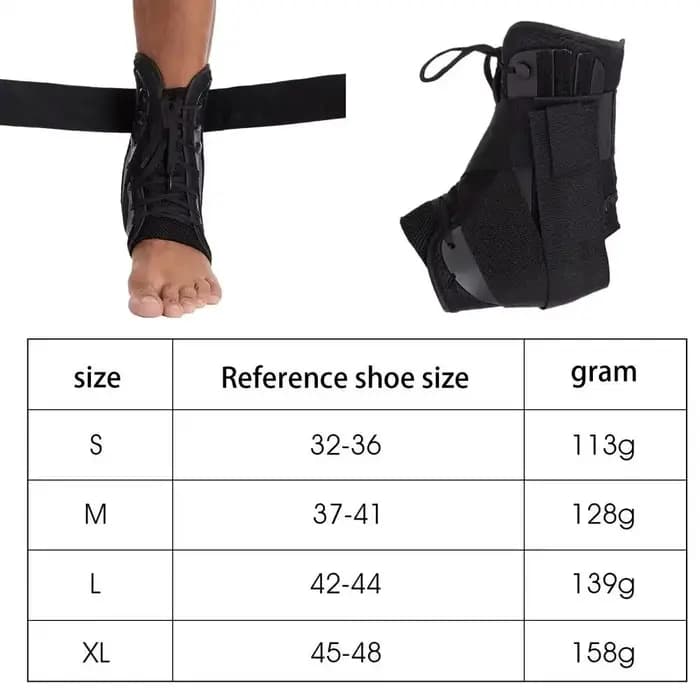 Support de cheville de sport pressurisé, protection des articulations, attelle de soutien de cheville à Compression, stabilisateurs latéraux réglables