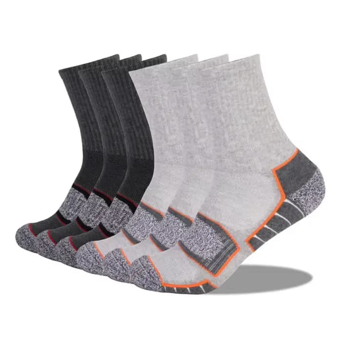 Hiver femmes hommes chaussettes de randonnée chaud plus épais respirant coton coussin équipage Sports de plein air ski