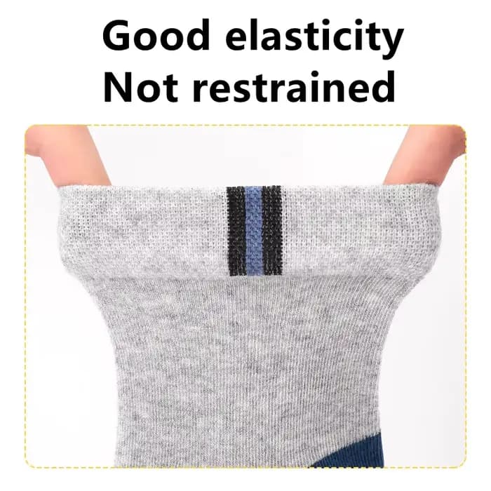 5 paires de chaussettes mi-mollet pour hommes, chaussettes confortables en coton pour le travail et les loisirs, avec un style sportif coloré, chaussettes mi-mollet classiques