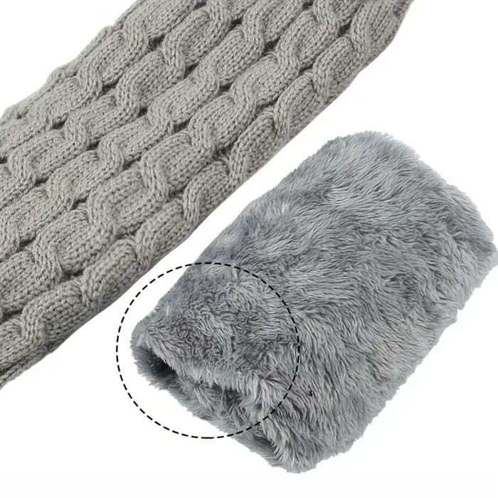 Jambières et chaussettes chaudes doublées de polaire pour femmes élégantes - Chaleur d'hiver extra épaisse