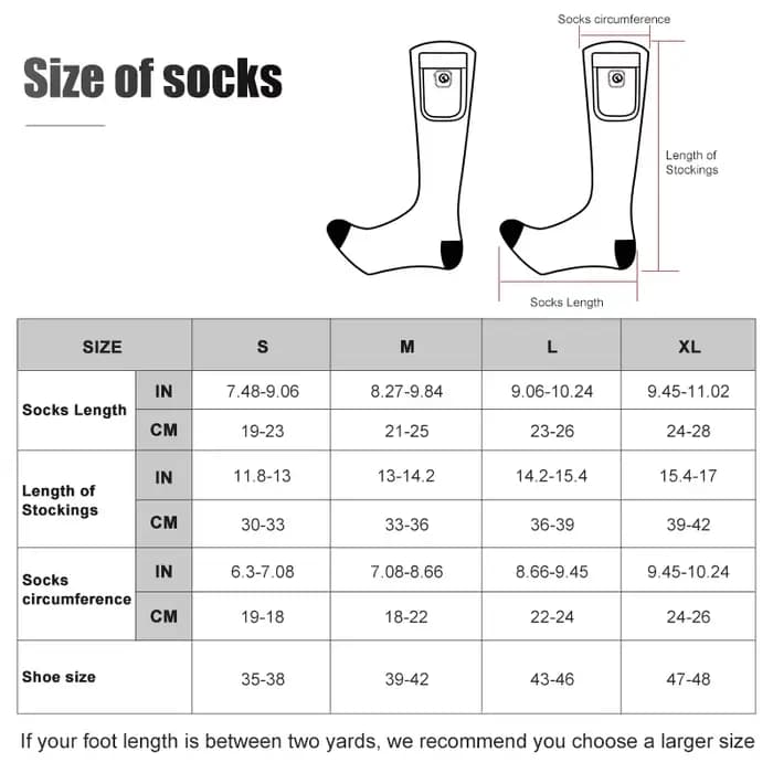Savior – chaussettes de Ski chauffantes, chauffantes, électriques, rechargeables, pour femmes et hommes, Thermos, bas de snowboard, chauffantes, nouveau, hiver