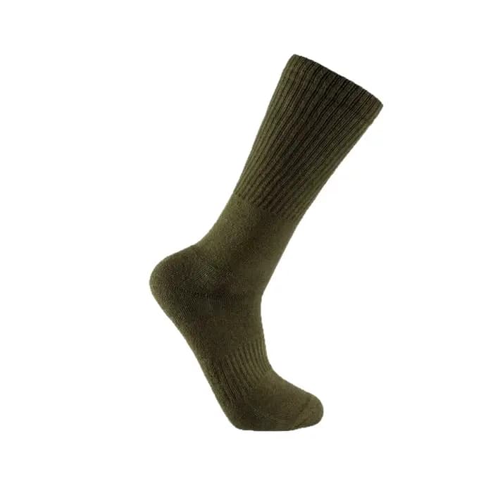 Chaussettes militaires tactiques pour hommes, chaussettes de bottes robustes pour entraînement en plein air, respirantes, évacuant l'humidité, chaussettes de Combat épaisses et rembourrées