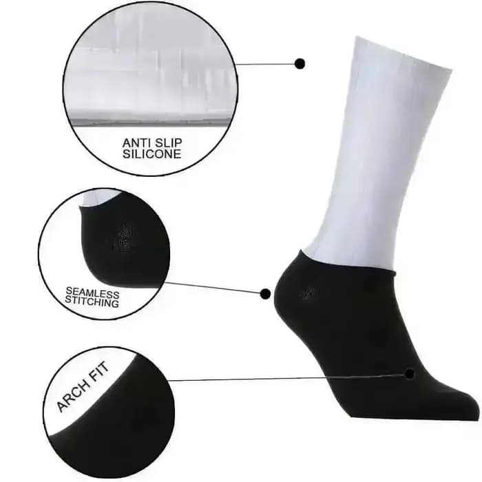 Chaussettes de cyclisme aérodynamiques personnalisables d'été anti-dérapantes en silicone pour hommes