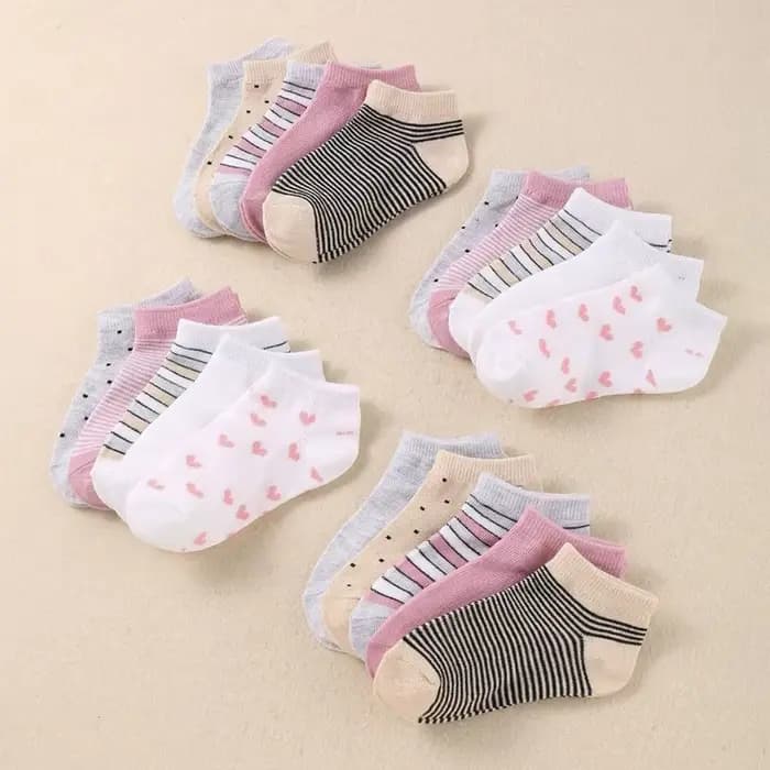 10 paires de chaussettes adorables pour enfants