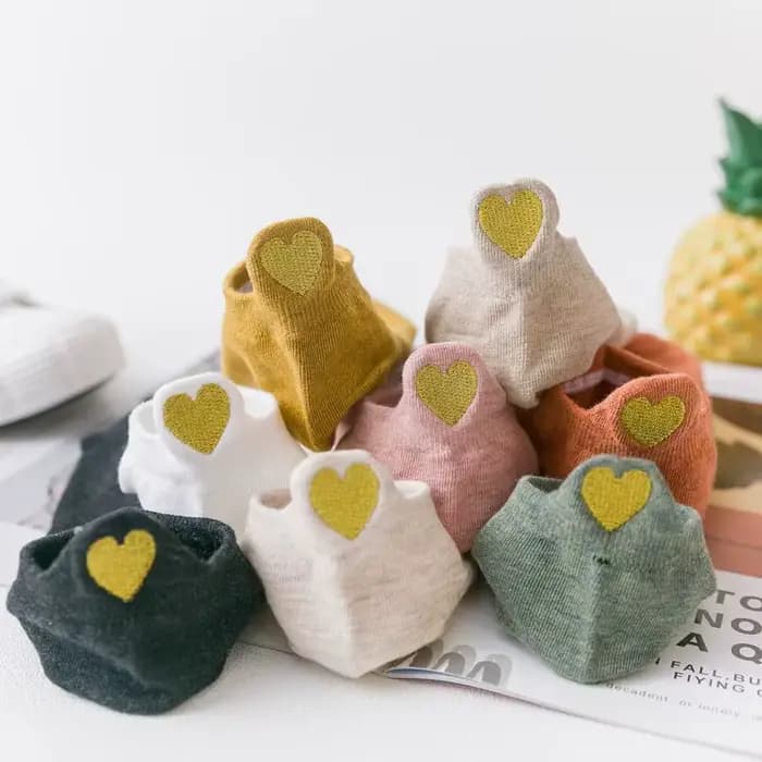Soldes! 5 paires nouvelles chaussettes en coton pour femmes