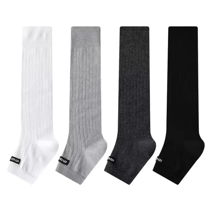 Chaussettes mi-longues Style Mary Jane pour femmes