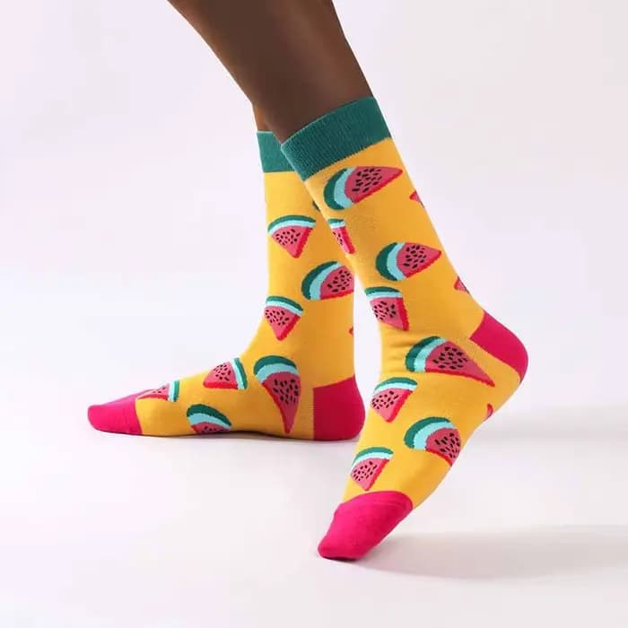 Chaussettes unisexes en coton pour hommes et femmes