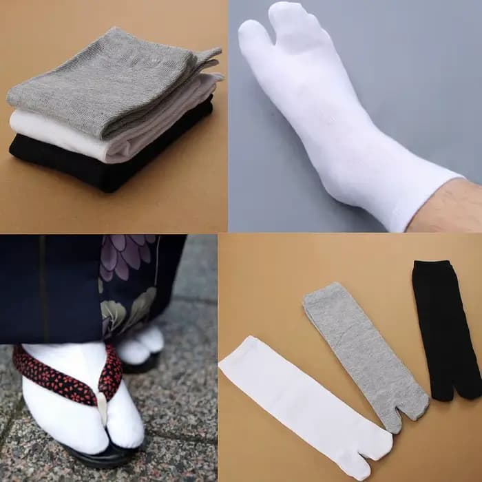 Sabot japonais Ninja en coton pour hommes et femmes