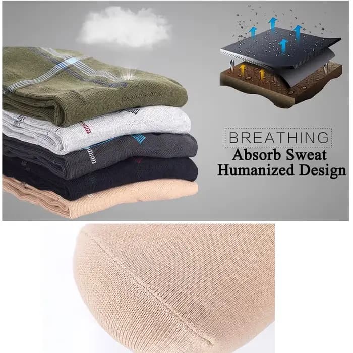 Chaussettes respirantes en coton doux pour hommes, longues, décontractées, saines, robe d'équipage de mariage, cadeau masculin, lot de 5 paires