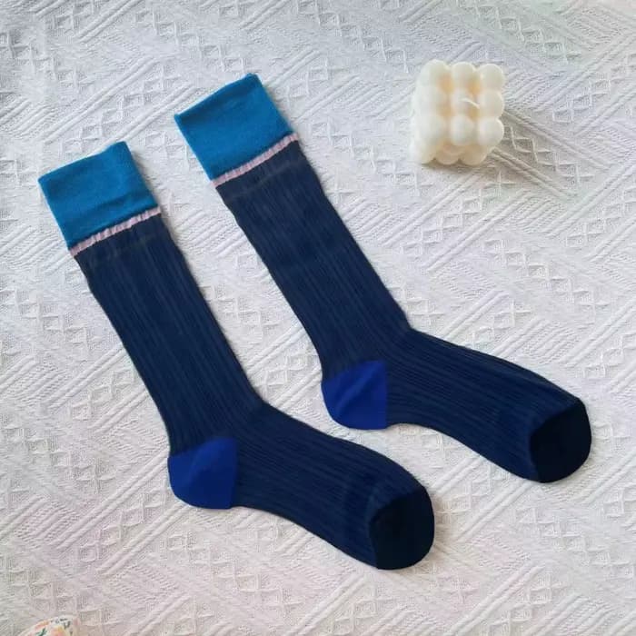 Chaussettes d'extérieur pour printemps et été, couleurs contrastées haut de gamme, respirantes, Ultra-fines, pour femmes et filles, confortables et respirantes