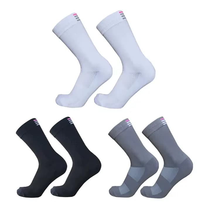 Nouvelles chaussettes de vélo de route professionnelles de haute qualité