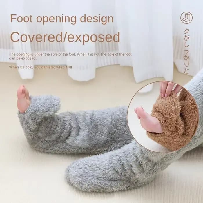 Chaussettes hautes et moelleuses pour femmes enceintes