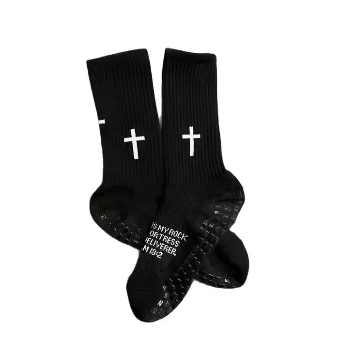 Chaussettes de Yoga avec Logo croisé