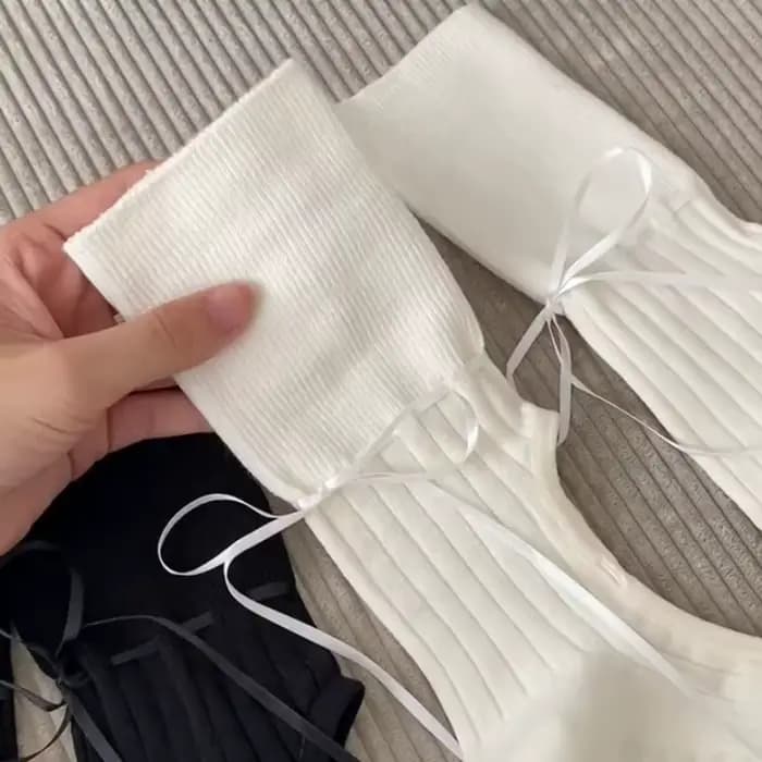 Femmes Prati Yoga chaussettes anti-dérapant Bareback personnalisé cordon ruban mollet chaussette danse Fitness sol