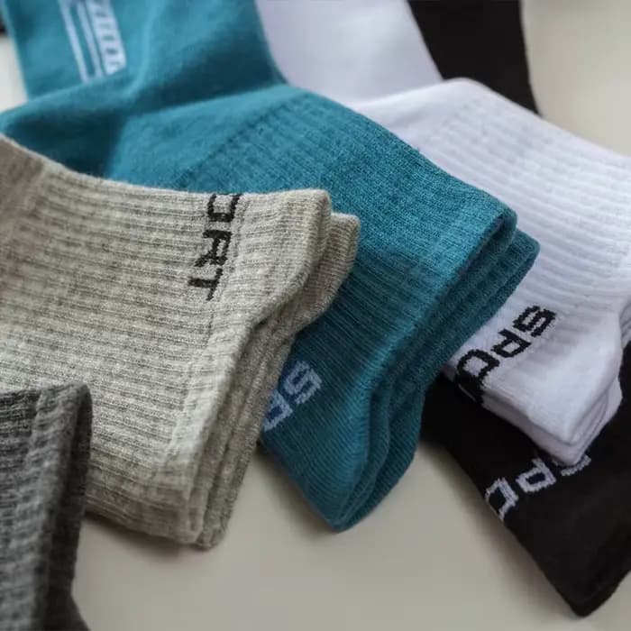 10 paires hommes chaussettes coton biologique respirant