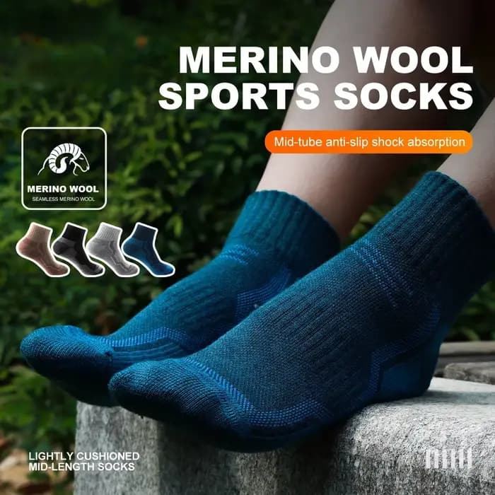 Chaussettes en laine mérinos pour hommes