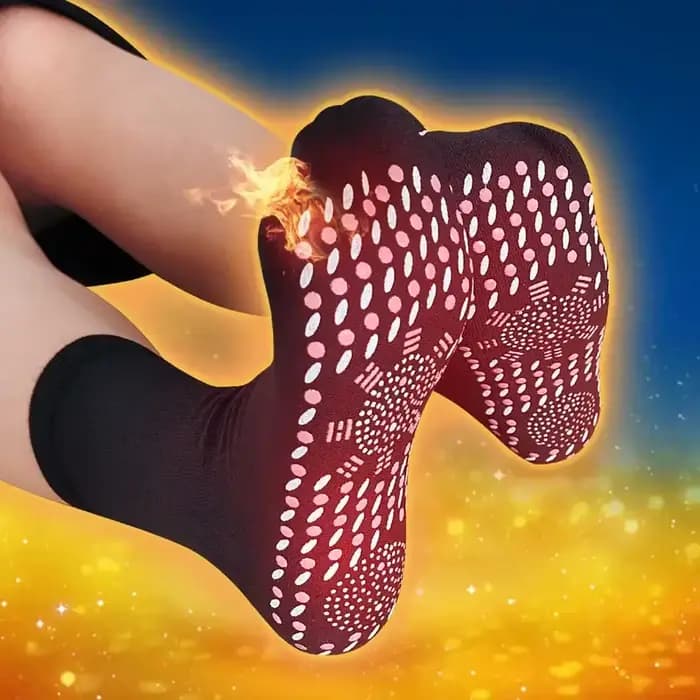 Chaussettes magnétiques auto-chauffantes pour femmes et hommes