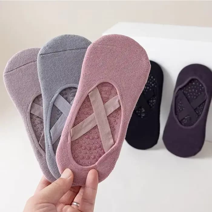 Chaussettes de Yoga professionnelles femmes Silicone anti-dérapant Pilates
