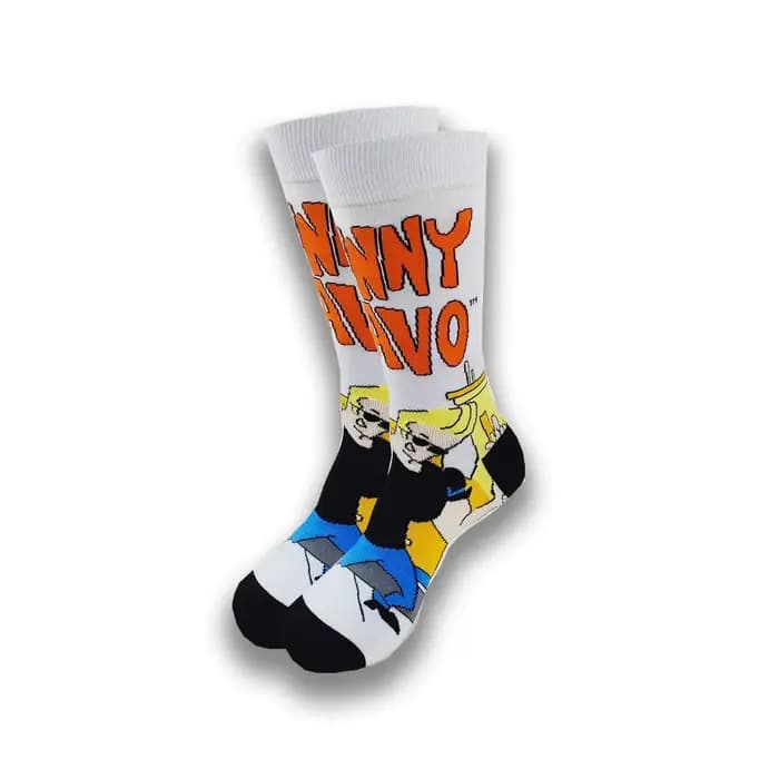 Production avancée de chaussettes pour hommes avec des motifs mignons nouvellement conçus.