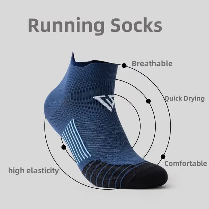 Chaussettes de course été Fitness sport séchage rapide sueur respirant professionnel Marathon