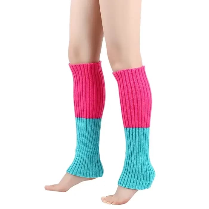 Nouveaux chaussettes sans pieds côtelées pour femmes