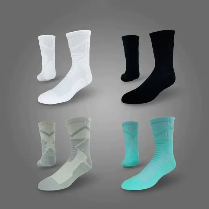 Haute Qualité Basket-Ball Chaussettes Compression Cyclisme Randonnée Tennis Hommes Femmes Équitation Respirant Épaissir