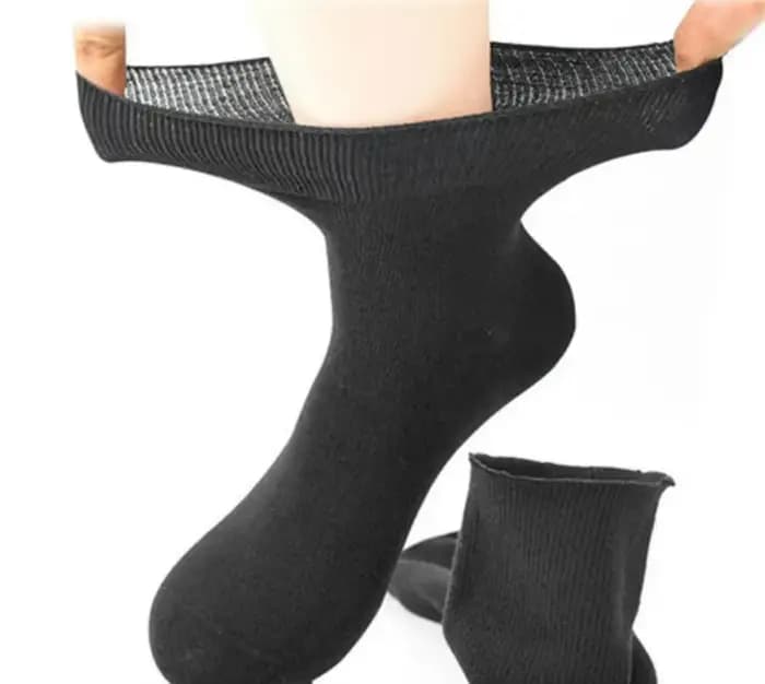 2 paires de chaussettes surdimensionnées pour diabétiques