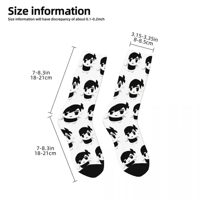 Omori – chaussettes classiques pour hommes et femmes